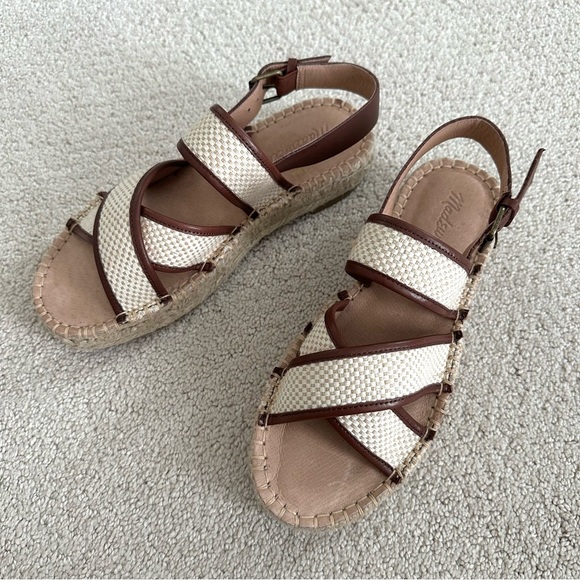 NEW Madewell The Julie Espadrille Sandal - Picture 3 of 9